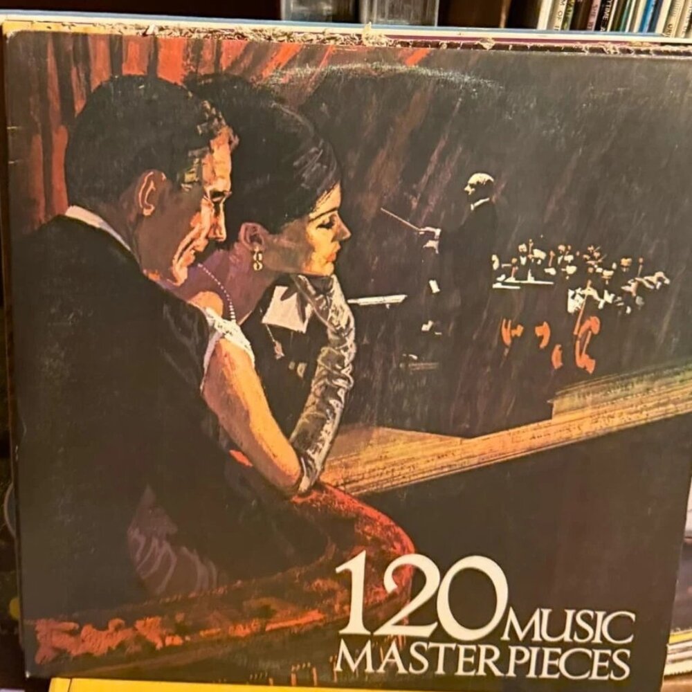 120 Music Masterpieces Vintage 33rpm VG+ AB79